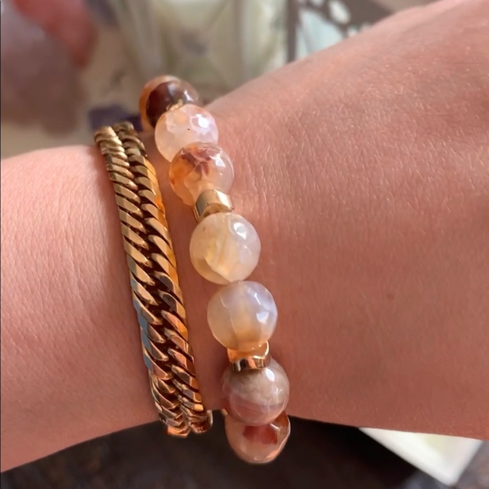 Agate bracelet